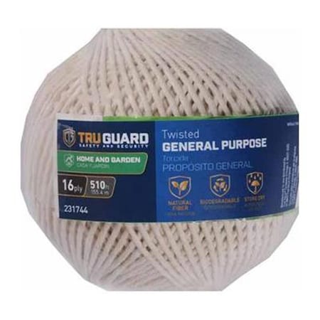 Mibro 16 in. x 510 ft. Tru-Guard Twisted General Purpose Cotton Wrapping Twine 231744